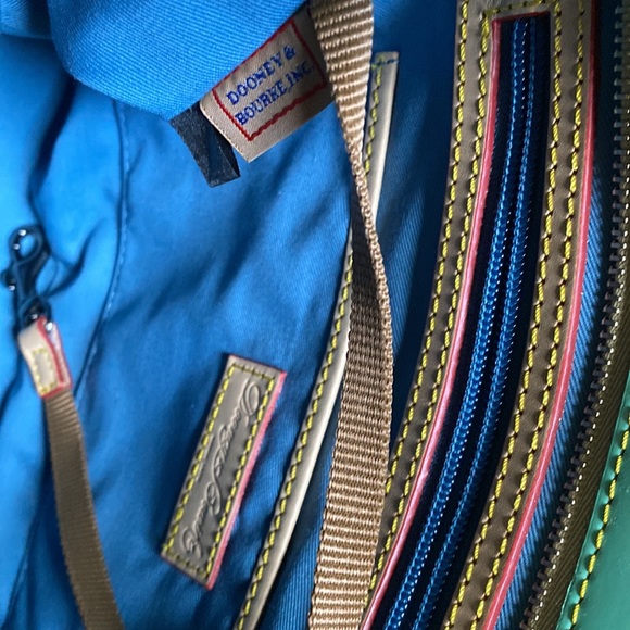 Dooney & Bourke mint green Lexington patent leather bag - Picture 5 of 10